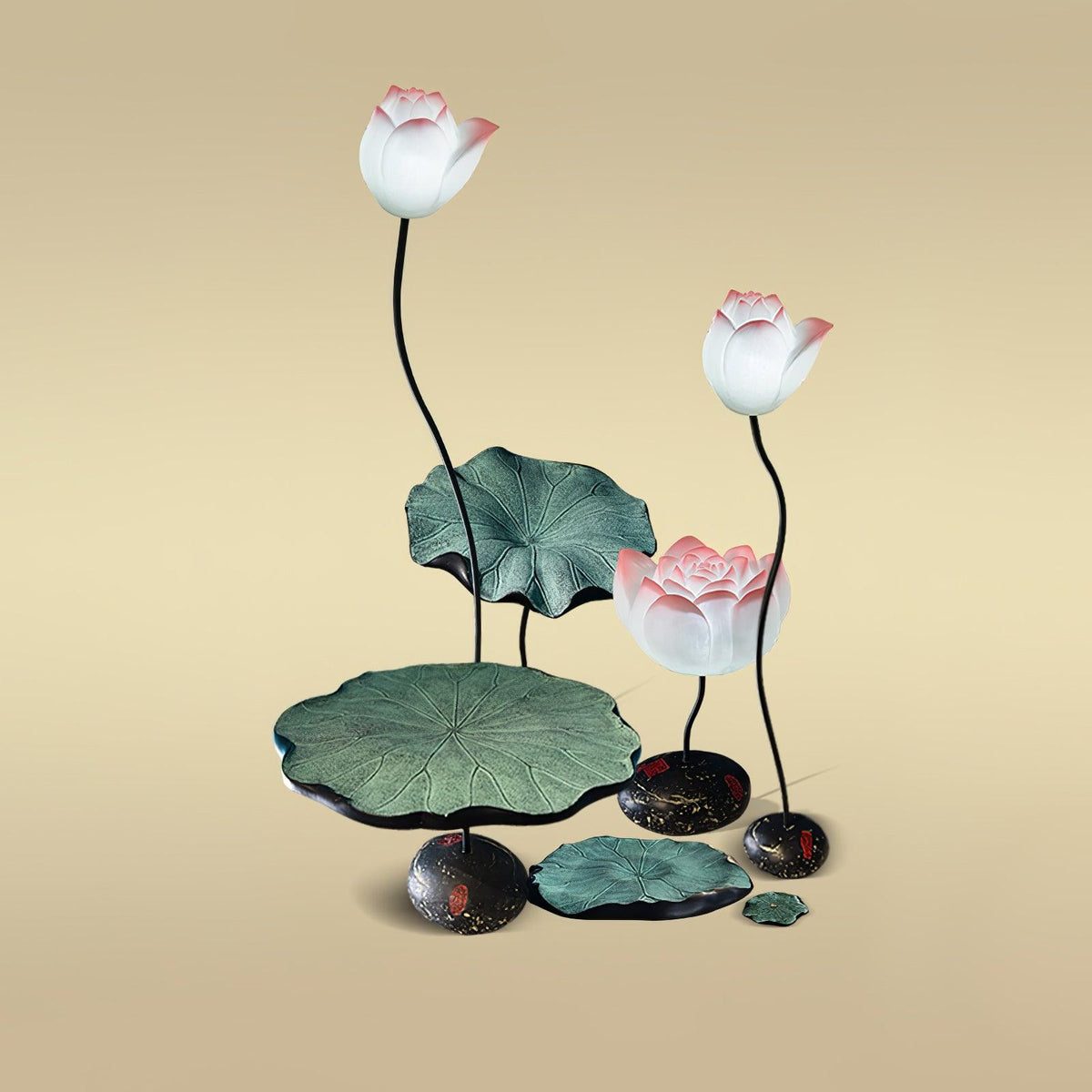 Arixen Elegant Lotus Floor Lamp