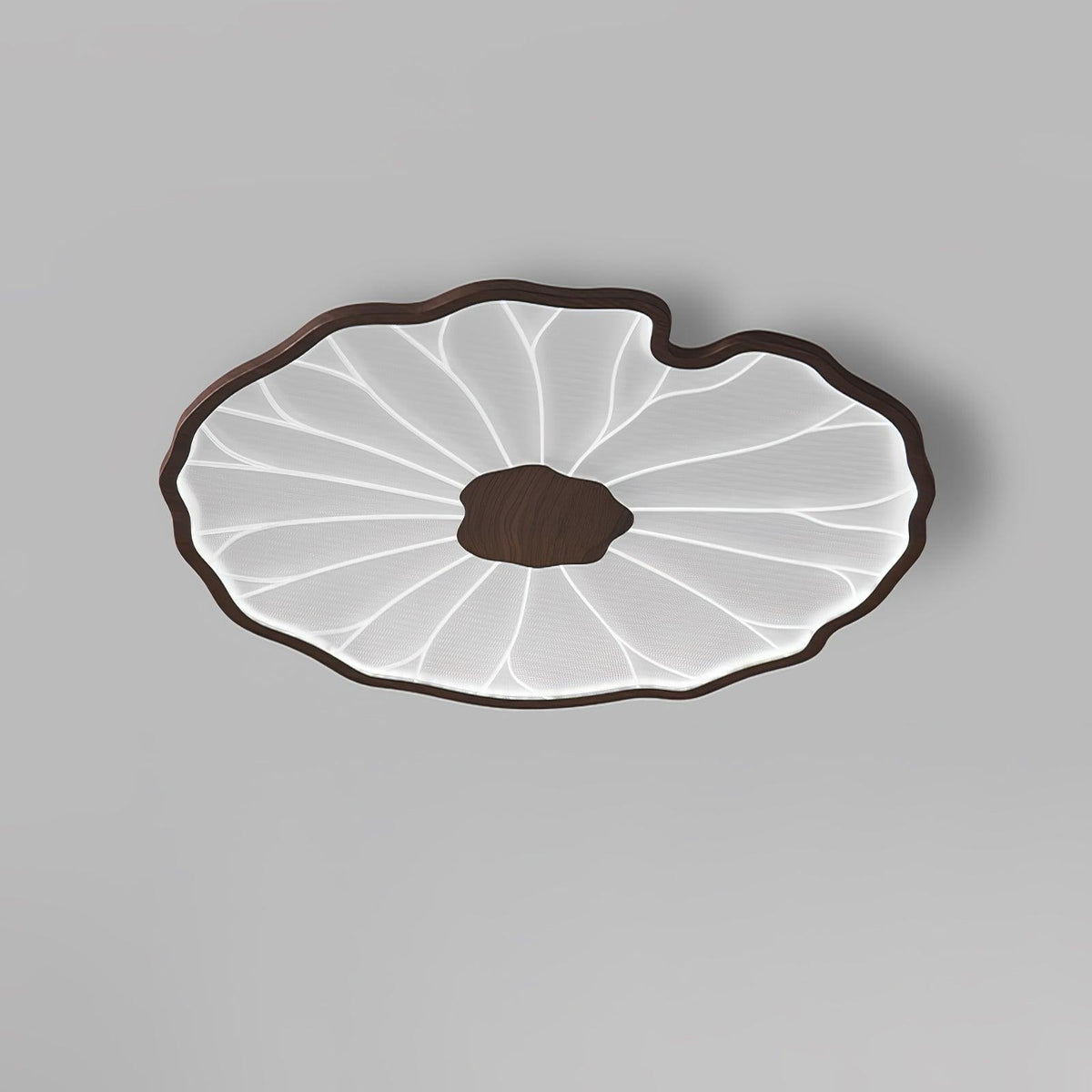 Miramere Lotus Leaf Acrylic Flush Mount Ceiling Light