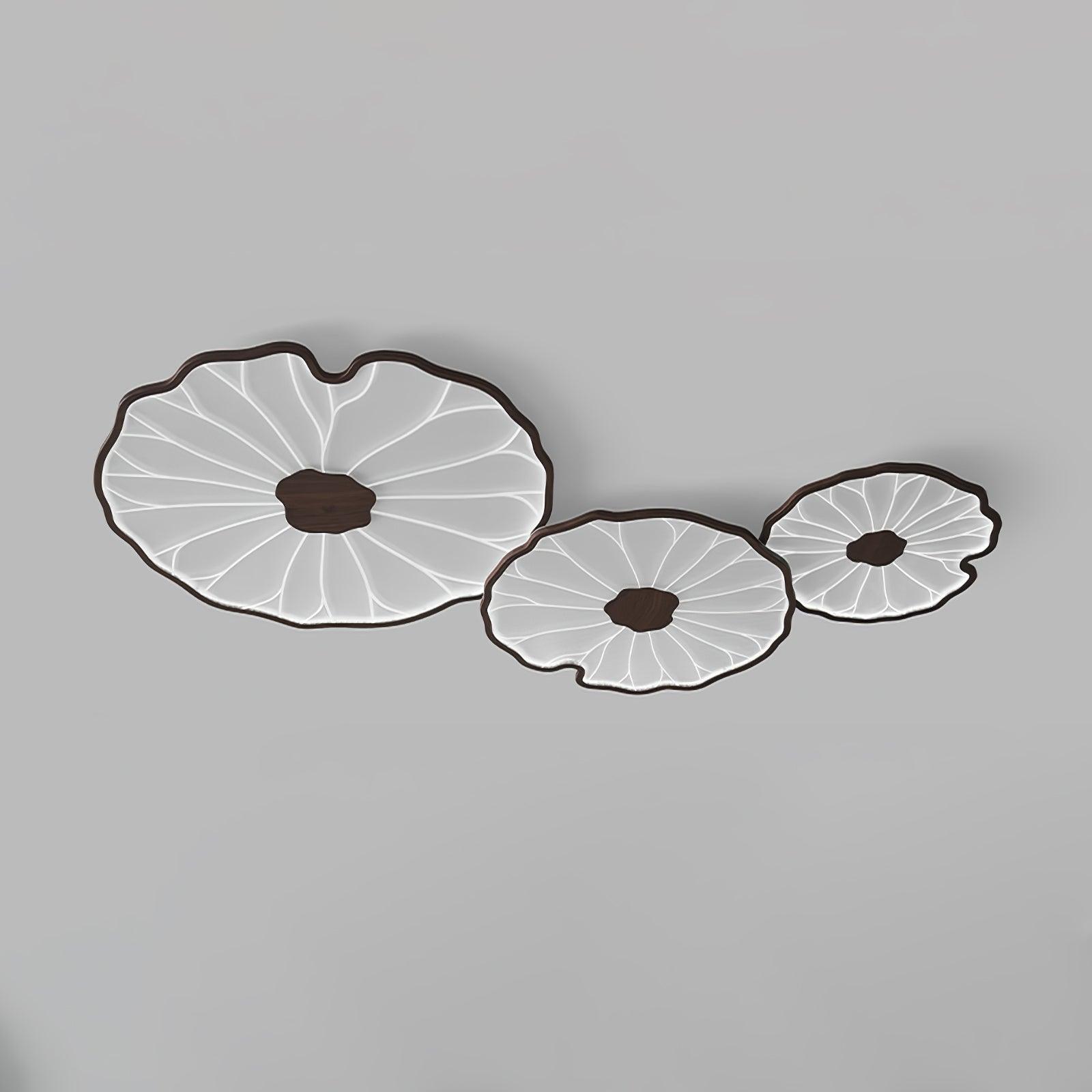 Amelie Floral Wooden Ceiling Light