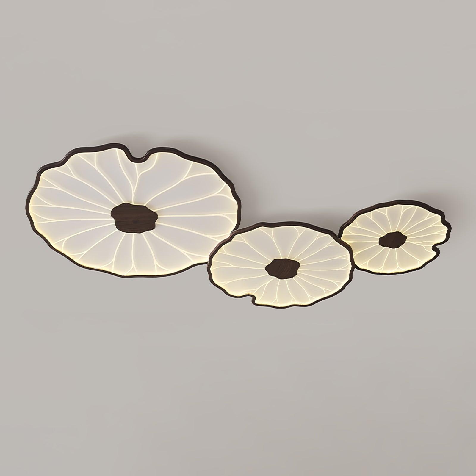 Amelie Floral Wooden Ceiling Light