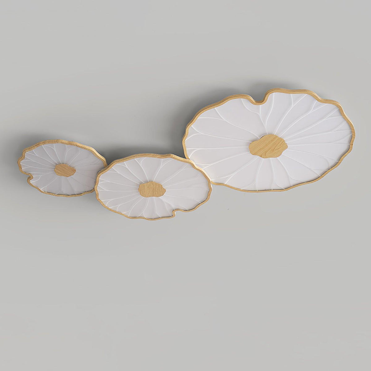 Amelie Floral Wooden Ceiling Light