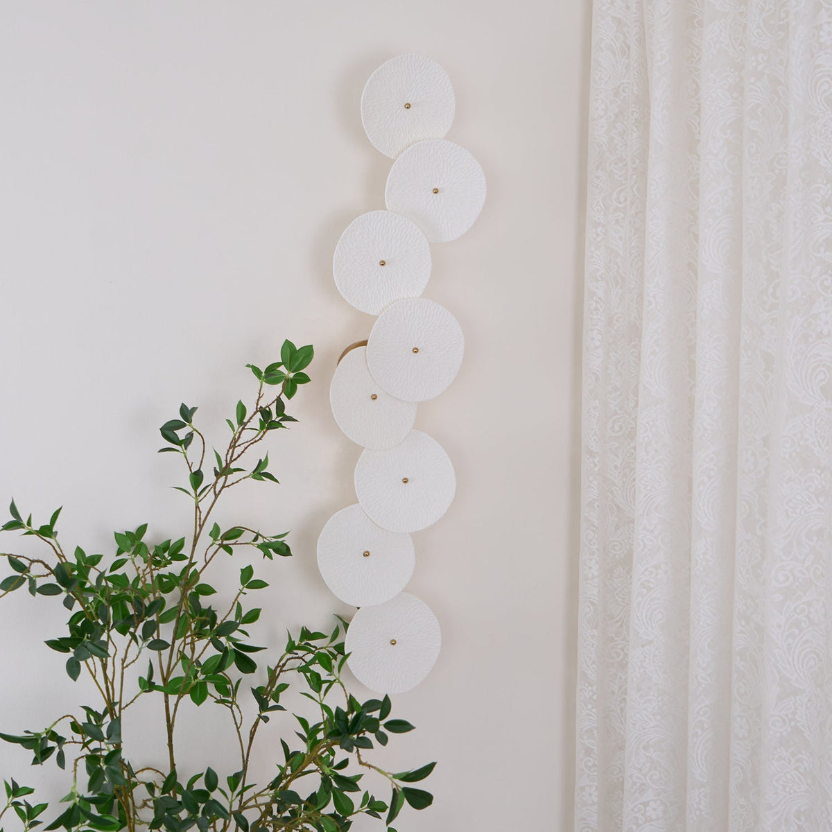 Fairhaven Lotus Petal Indoor Wall Light