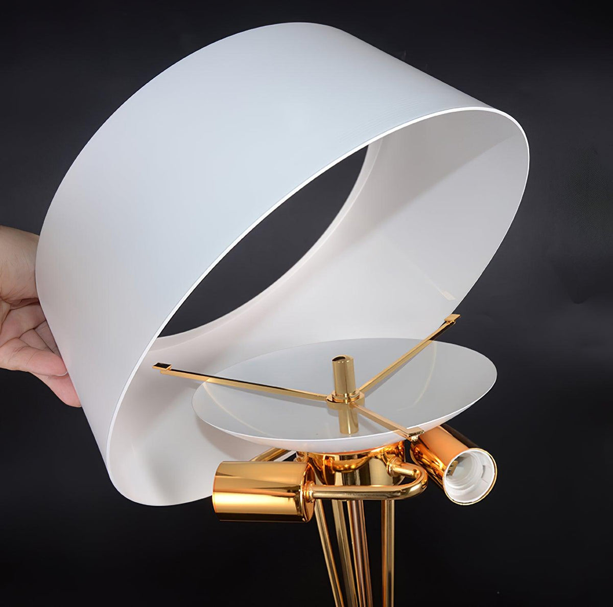 Maeve Clear Table Lamp
