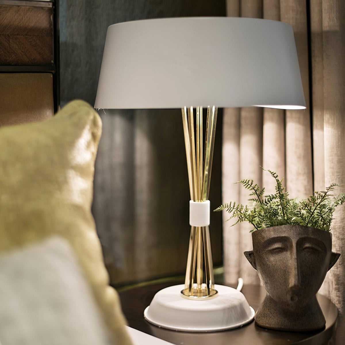 Maeve Clear Table Lamp