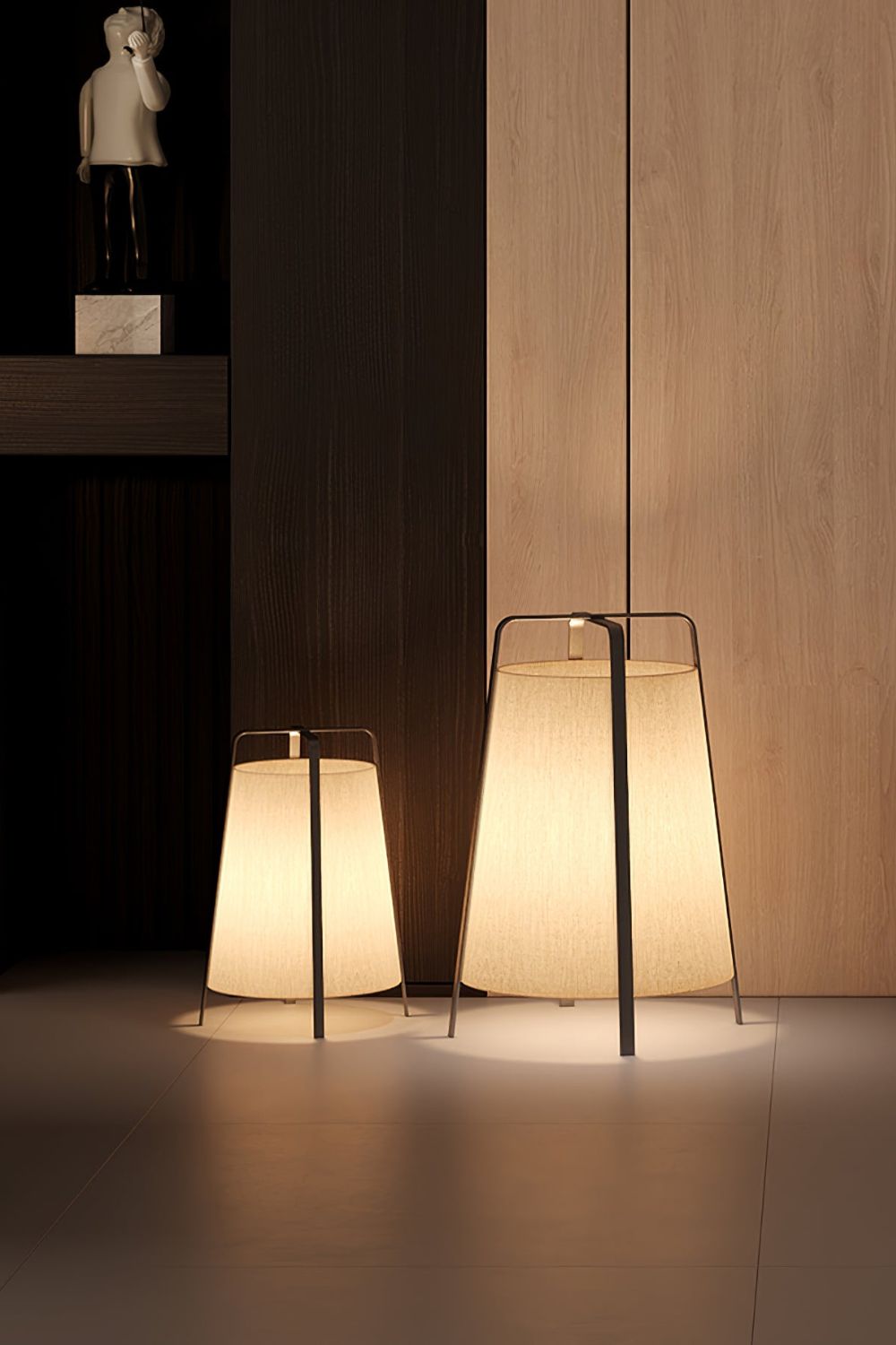 Zild Fabric Scandinavian Table Lamp