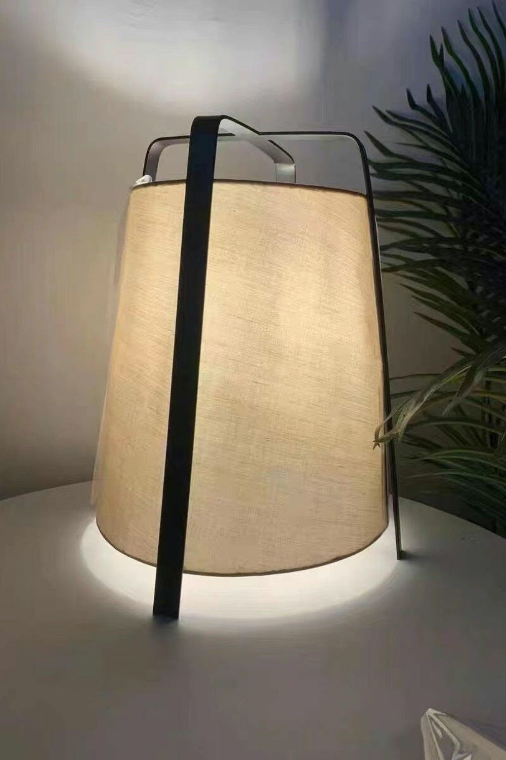 Zild Fabric Scandinavian Table Lamp