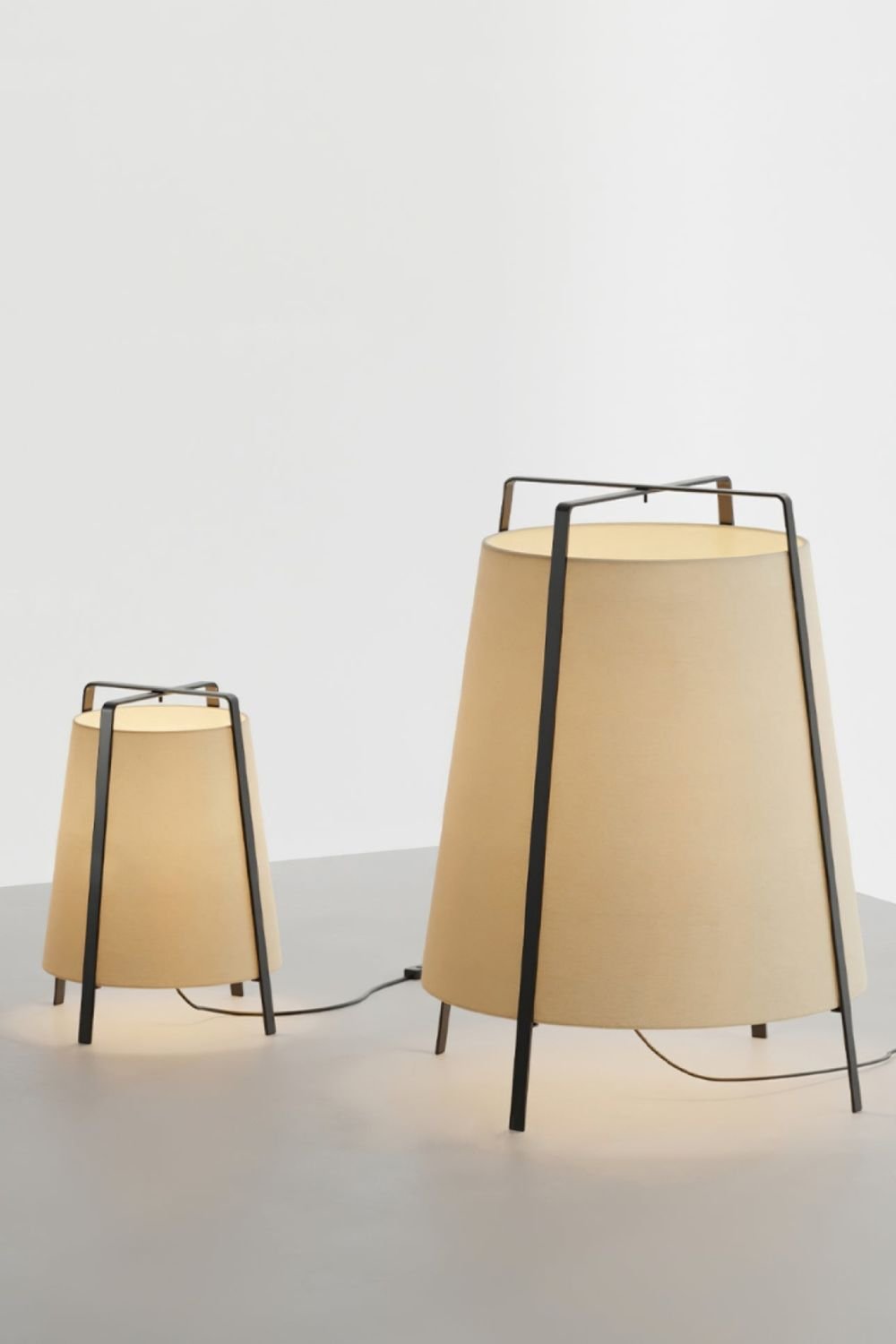 Zild Fabric Scandinavian Table Lamp