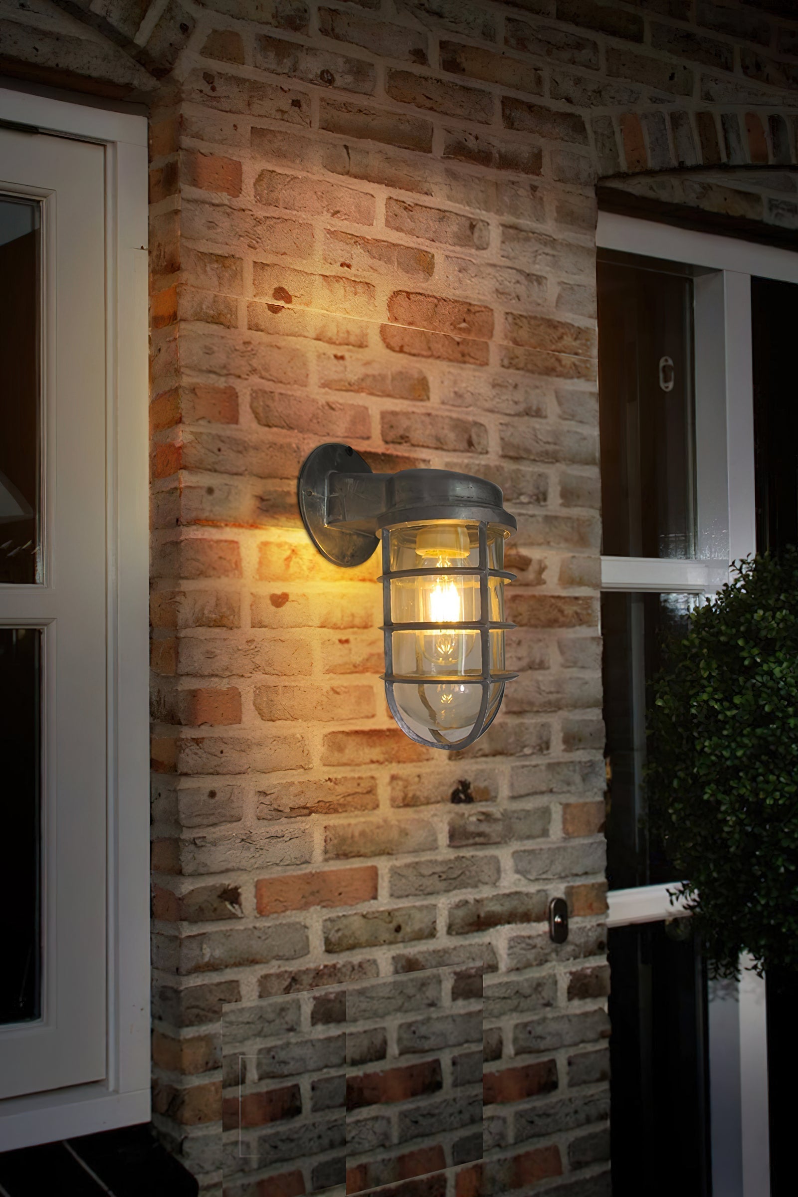 Ozorel Vintage Unique Glass Wall Lamp - Neutral Decor