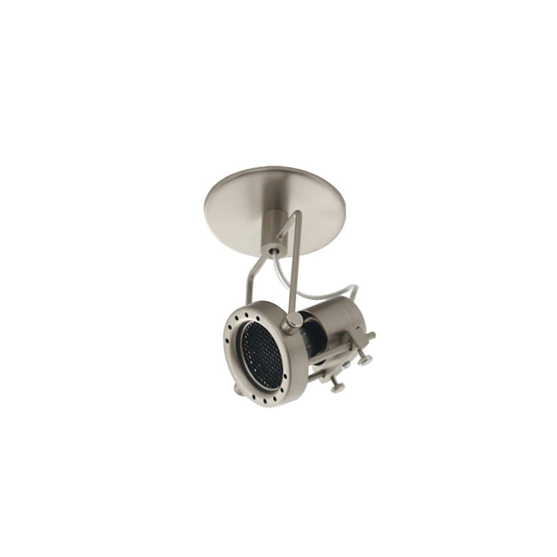 Keron Industrial Nickel Ceiling Lamp
