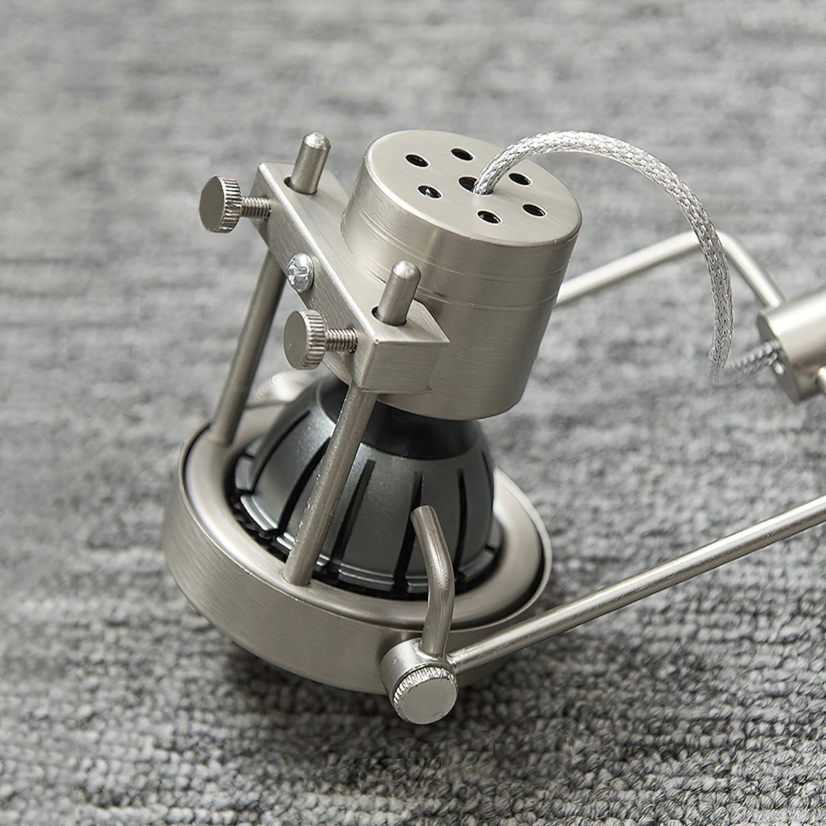 Keron Industrial Nickel Ceiling Lamp