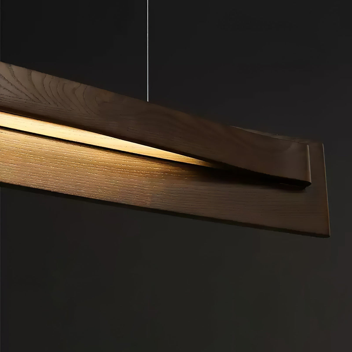 Zaraeyra Minimalist Wood Pendant Light