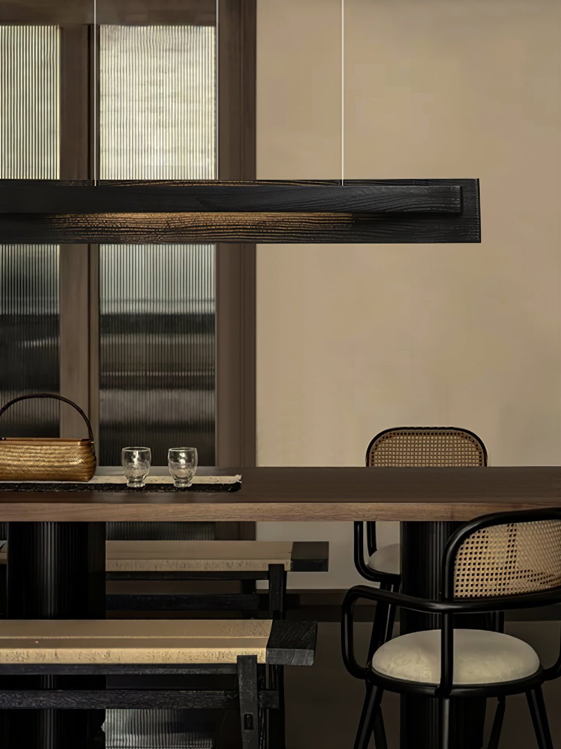 Zaraeyra Minimalist Wood Pendant Light