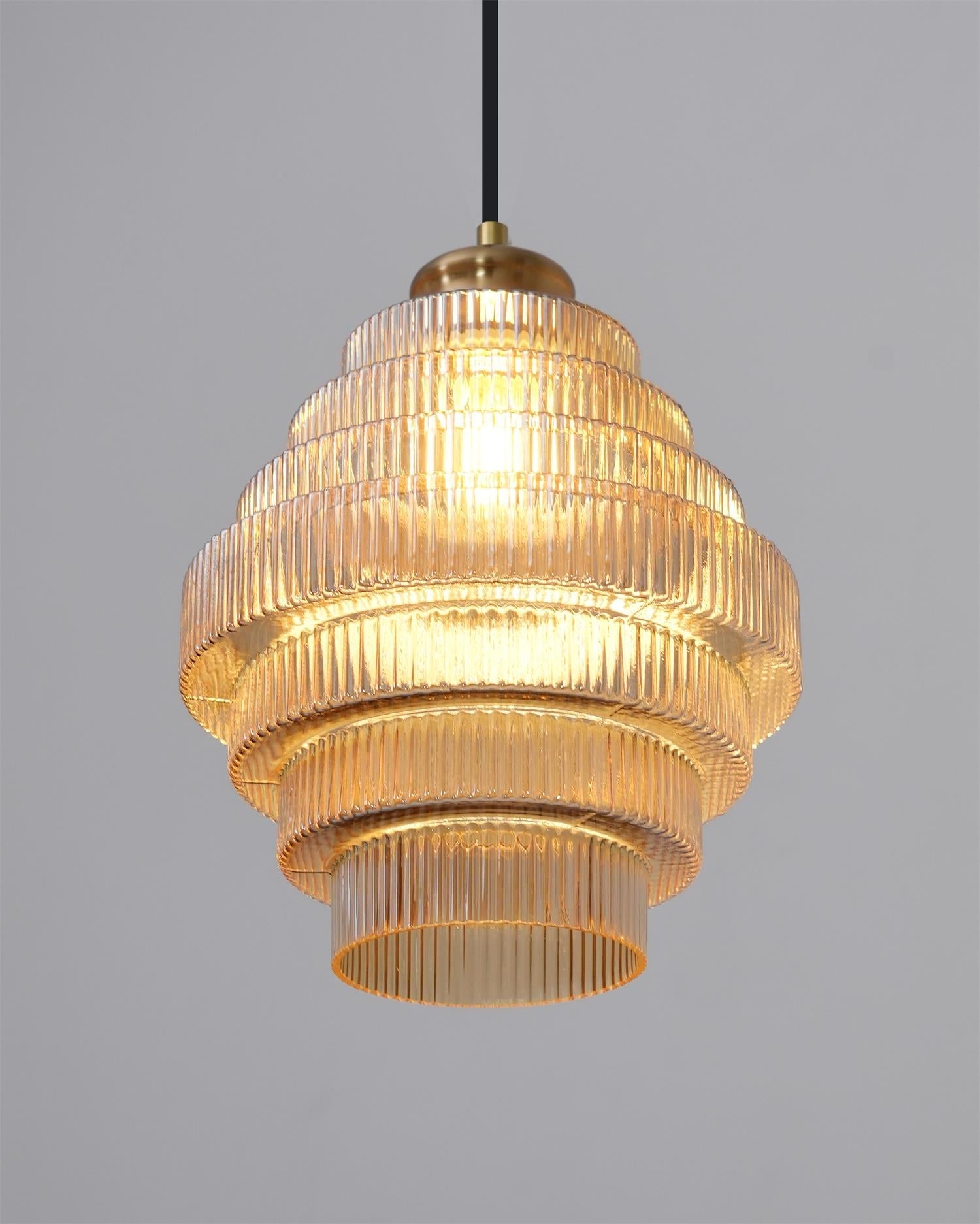 Amara Glass Pendant Lamp - Neutral Decor