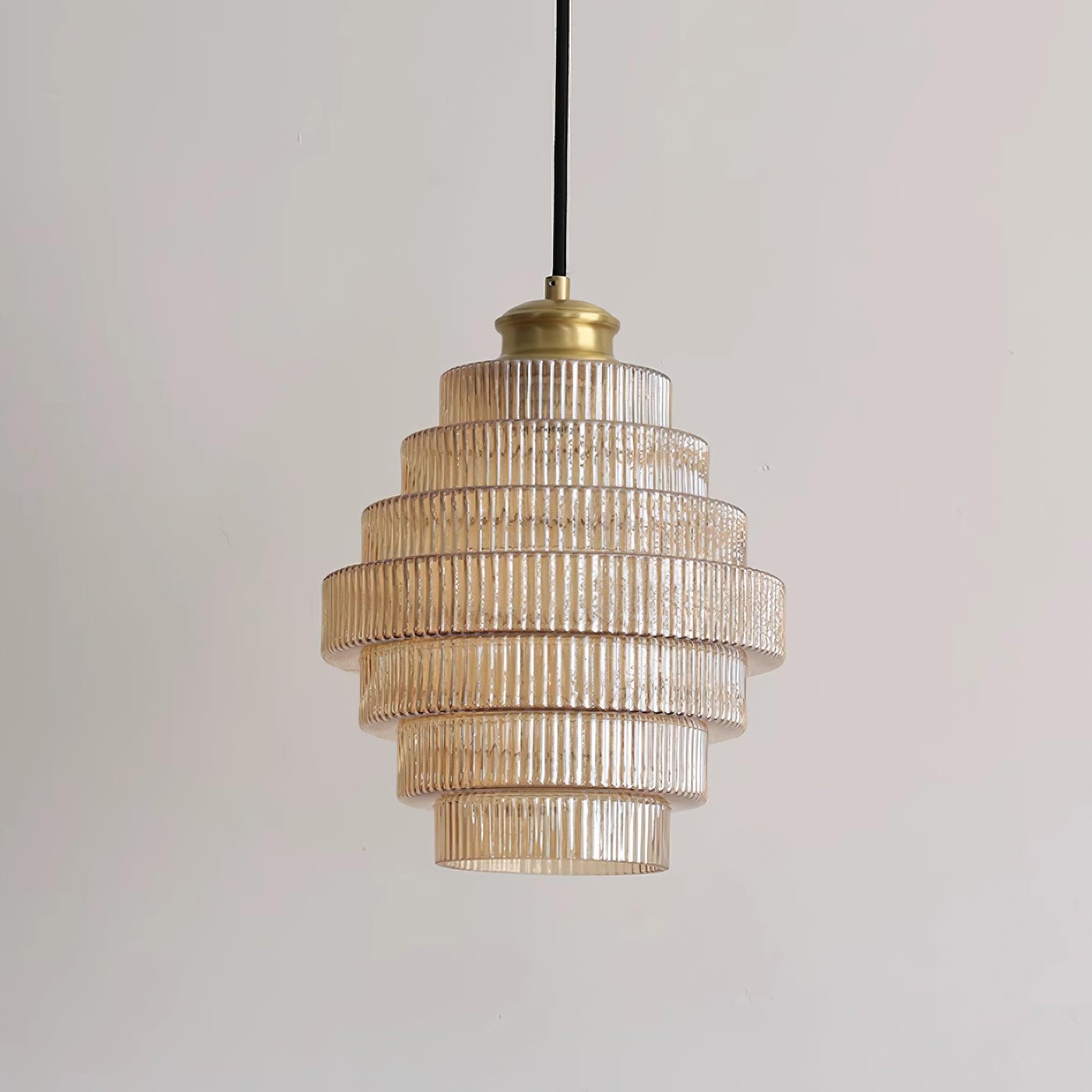 Amara Glass Pendant Lamp - Neutral Decor