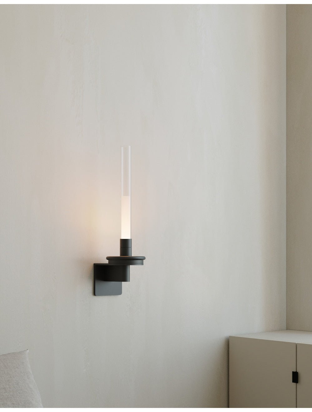 Ripz Stem Rechargeable Glass Wall Lamp