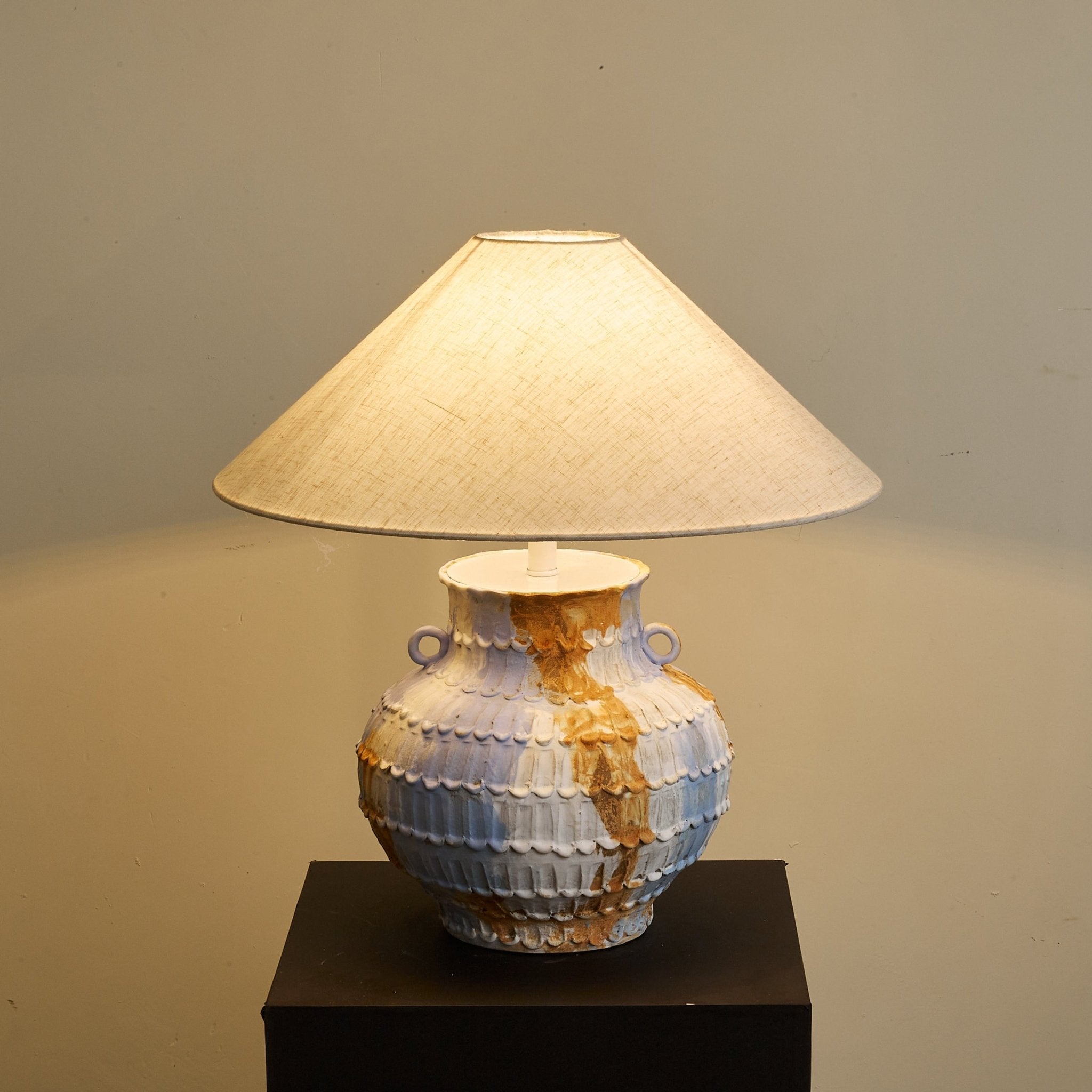 Artisan Rustic Ceramics Table Lamp