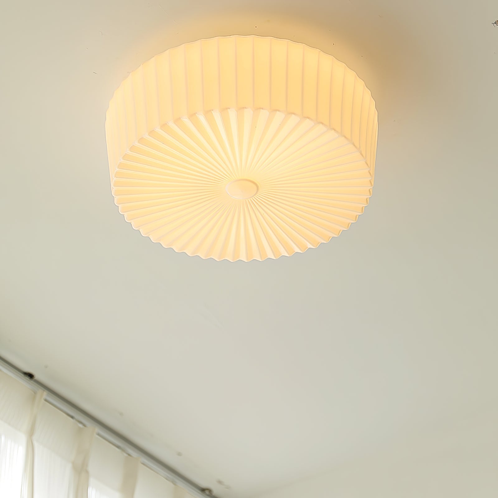 Celeena Ceiling Light Drum Glass Radiant