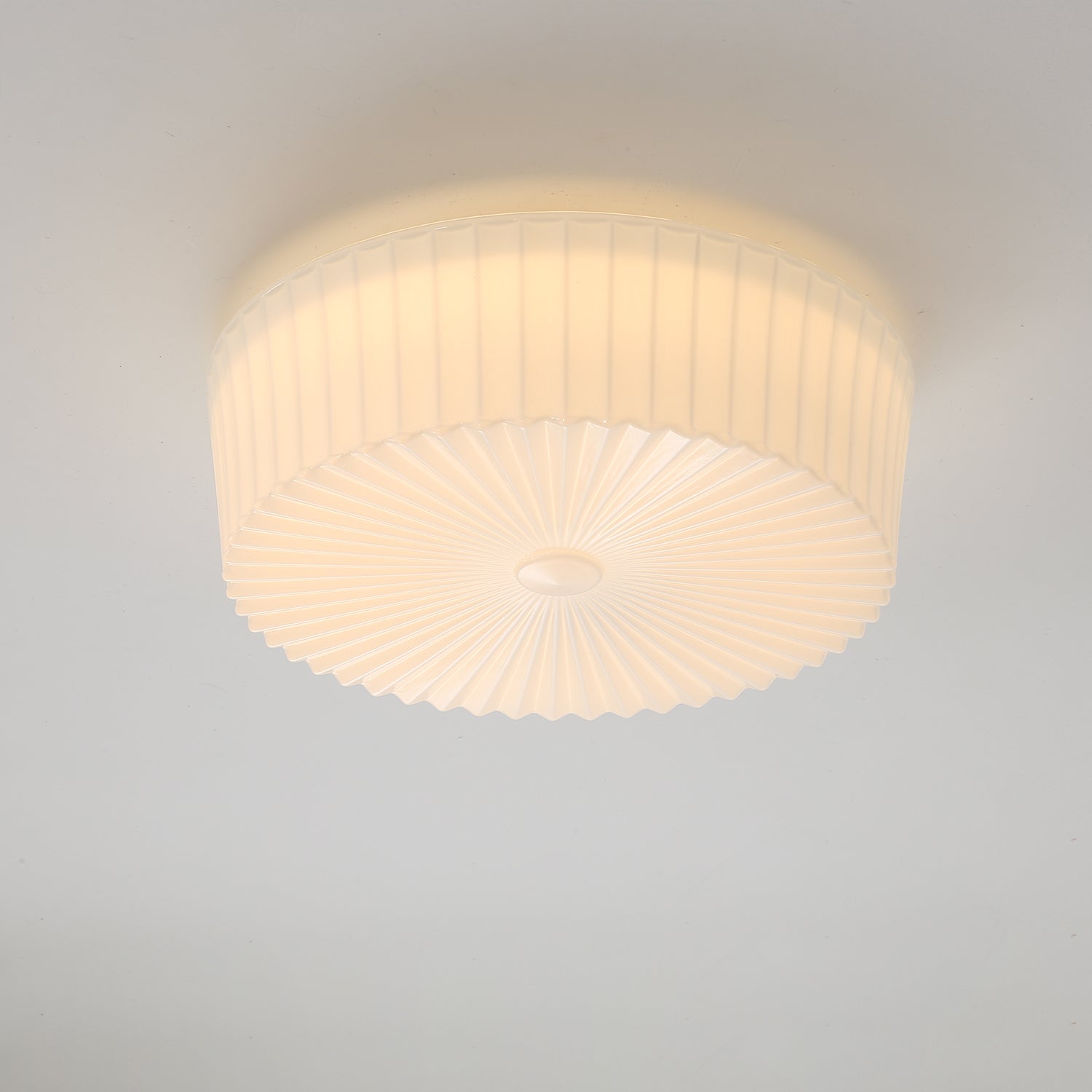 Celeena Ceiling Light Drum Glass Radiant