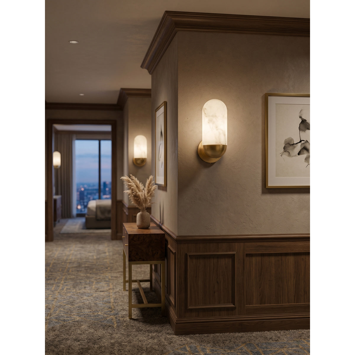 Lumeers Alabaster Wall Lamp