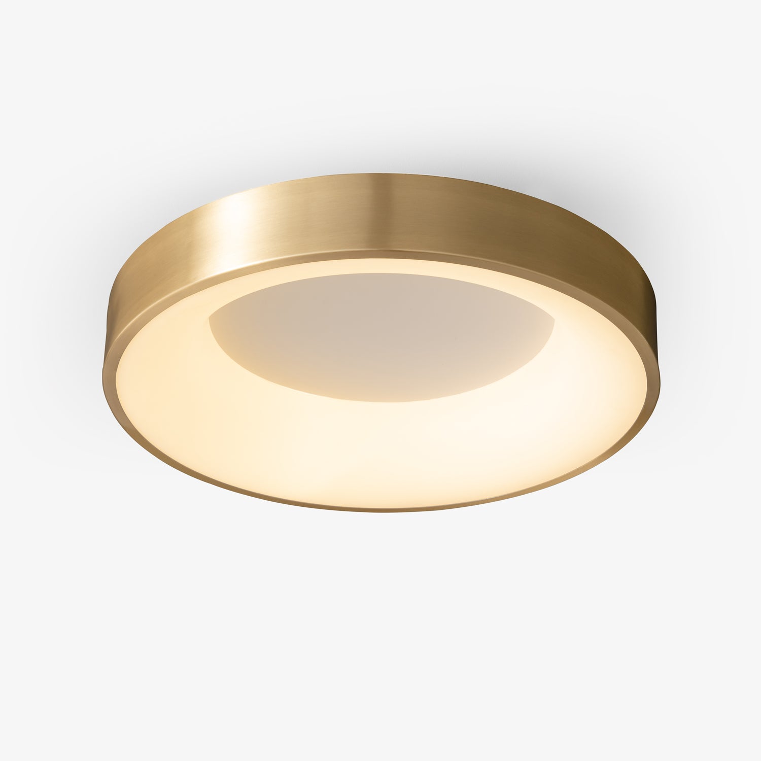 Zetheos Modern Minimalist Brass Ceiling Light