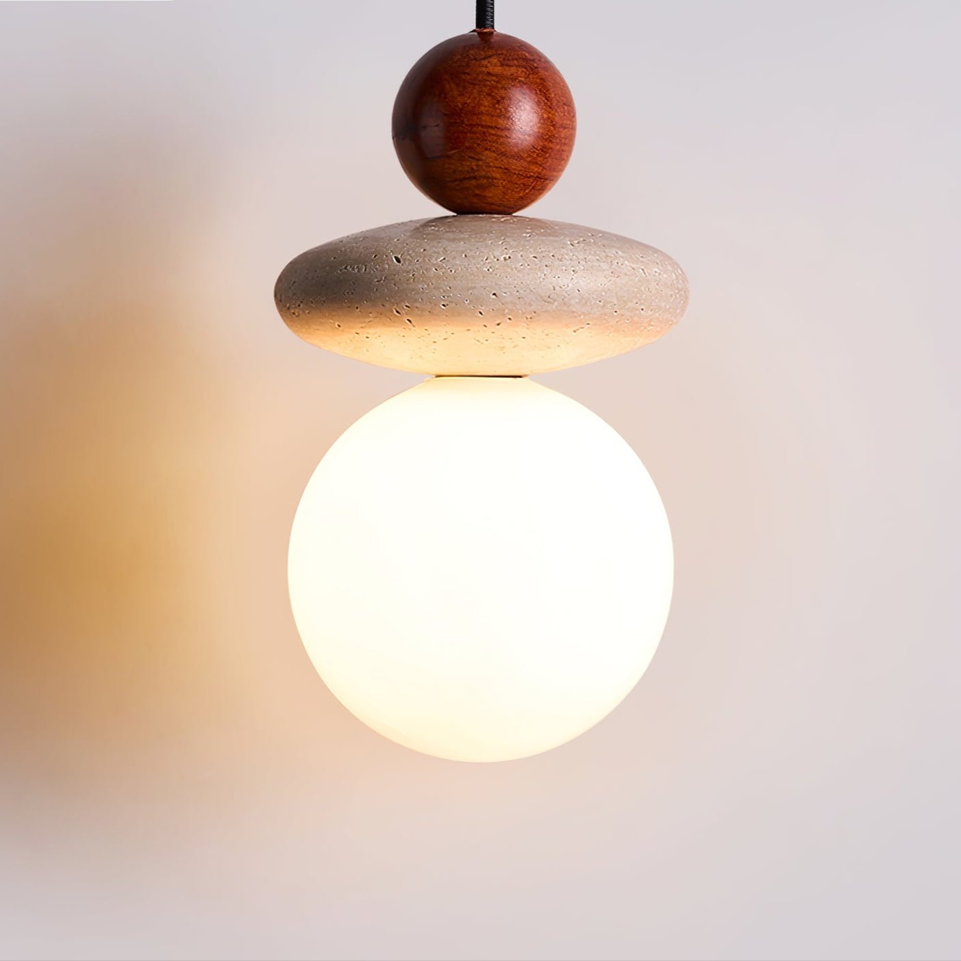 Grylen Travertine Pendant Light