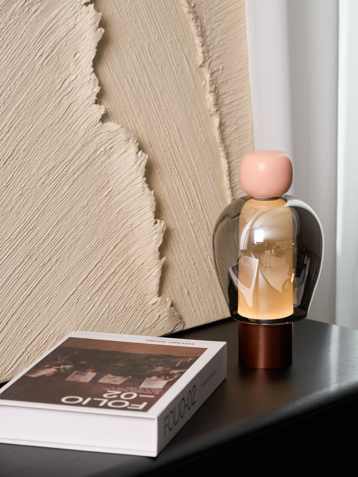 Nara Glass Artistic Table Lamp