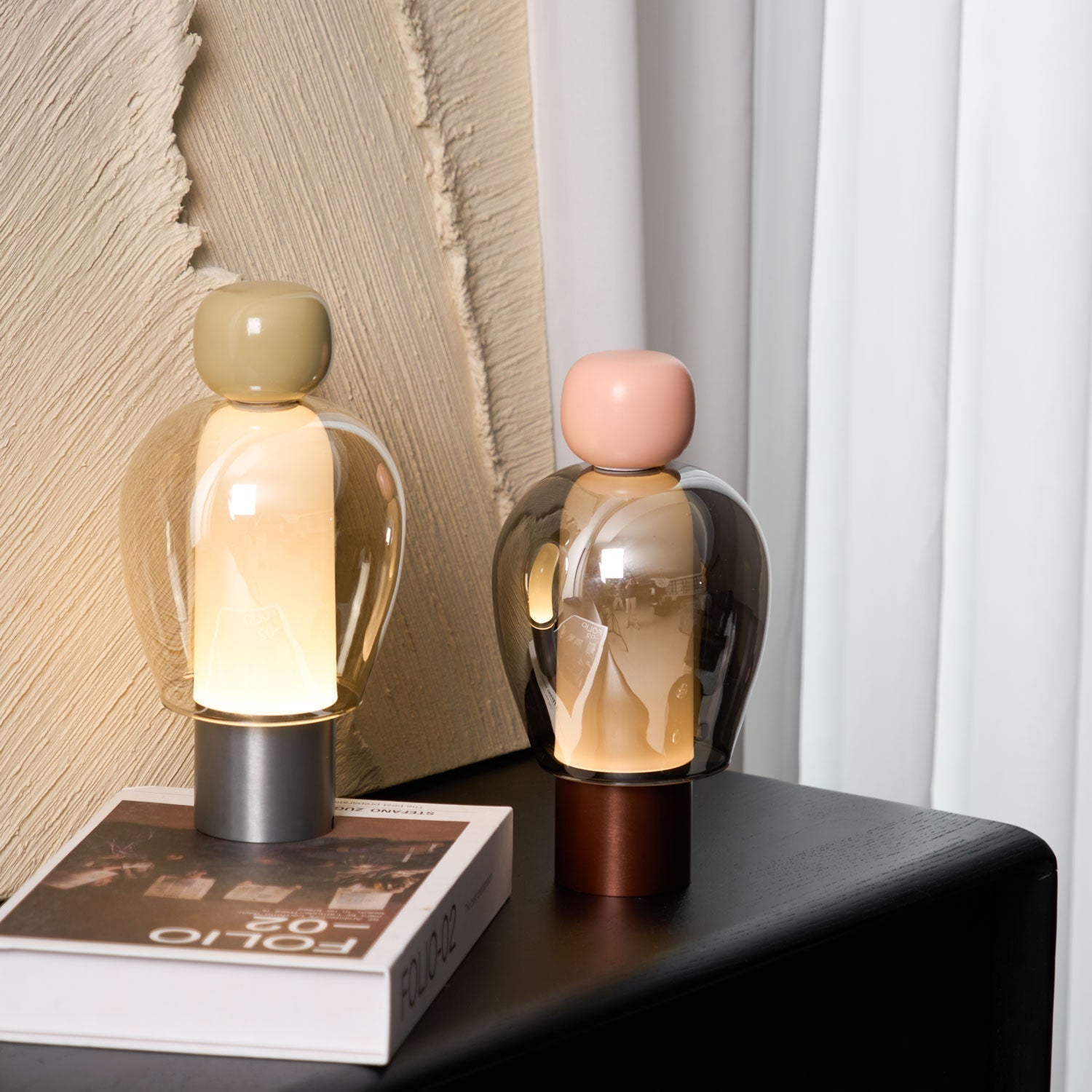 Nara Glass Artistic Table Lamp