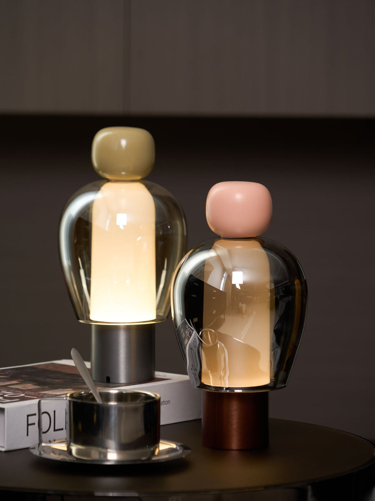 Nara Glass Artistic Table Lamp