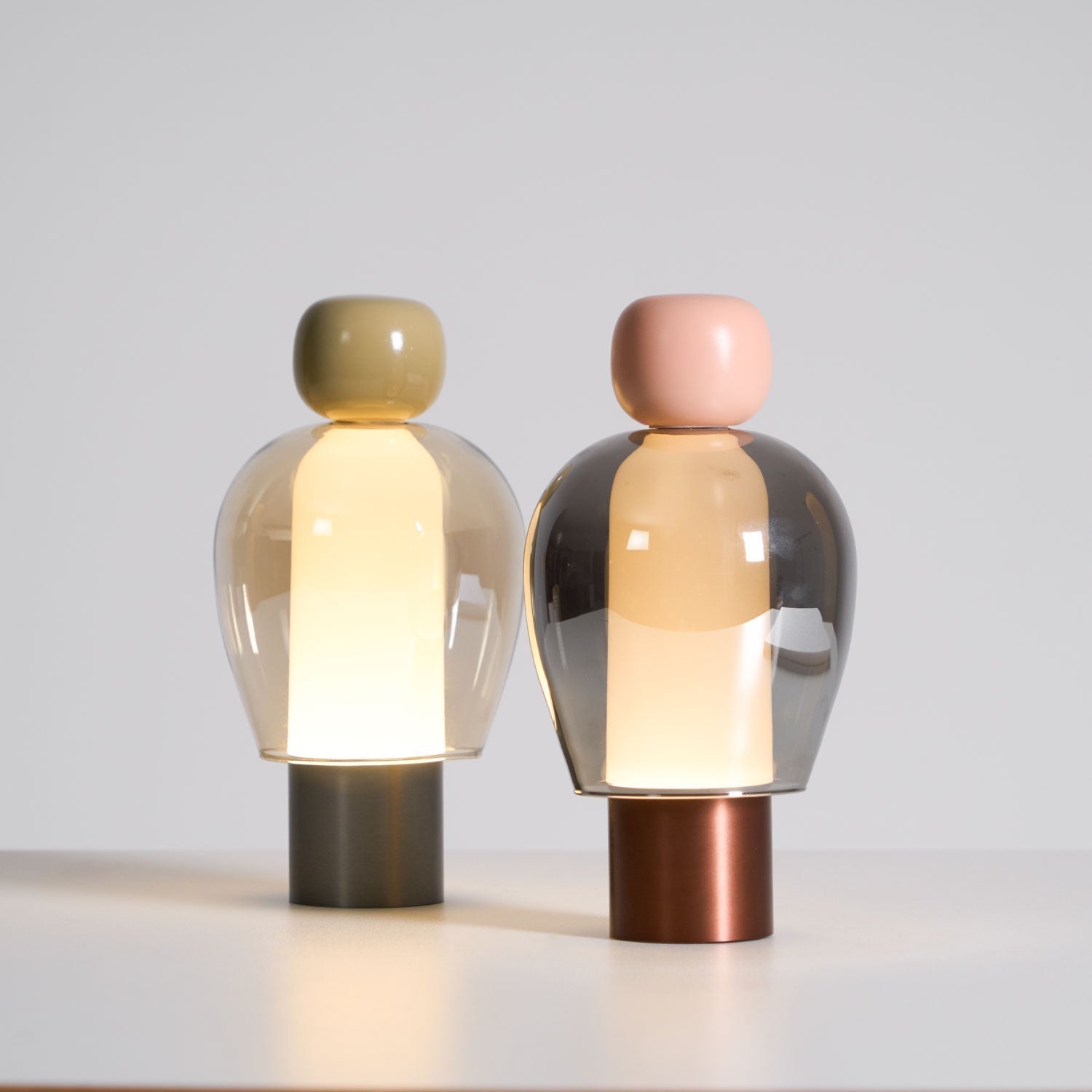 Nara Glass Artistic Table Lamp