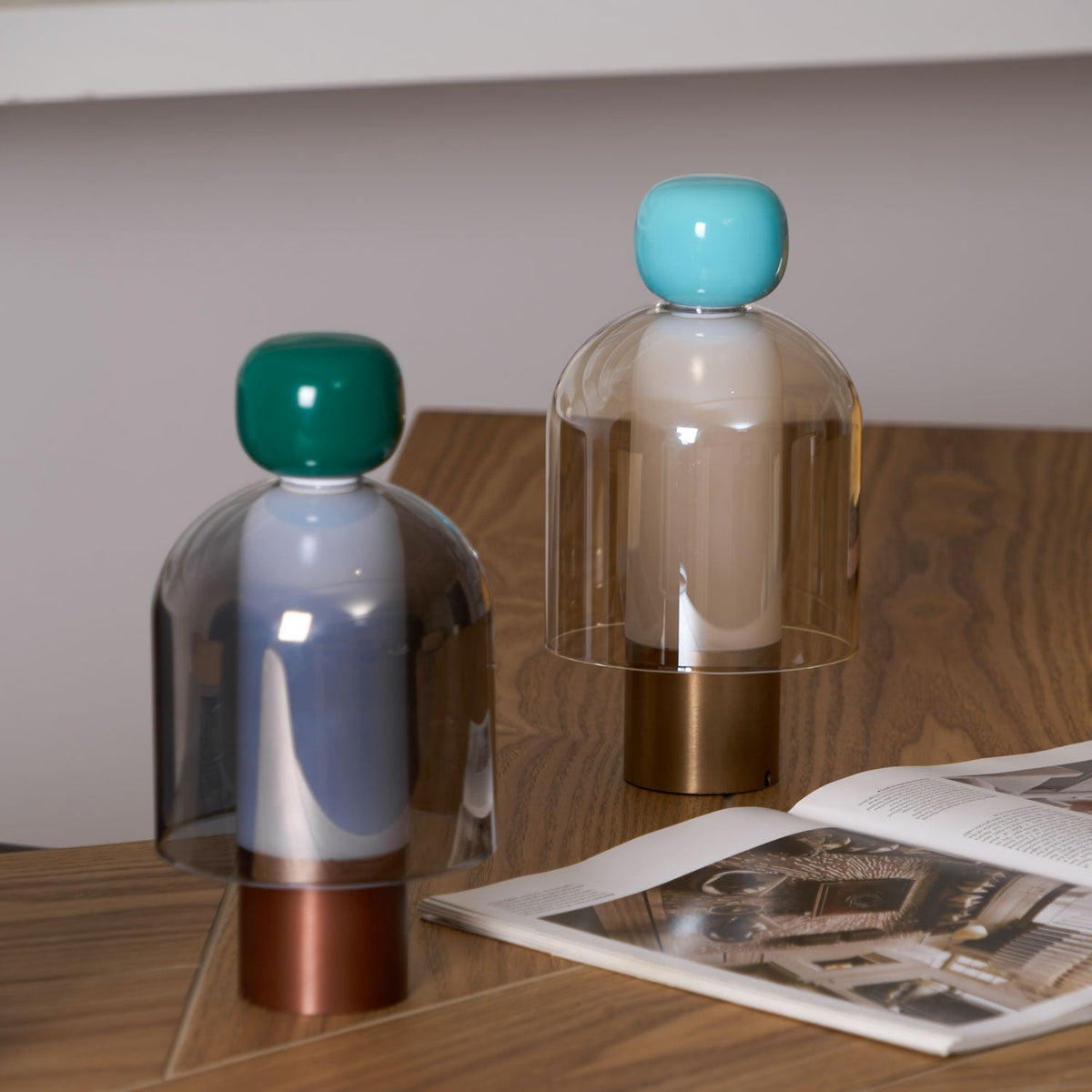Nara Glass Artistic Table Lamp