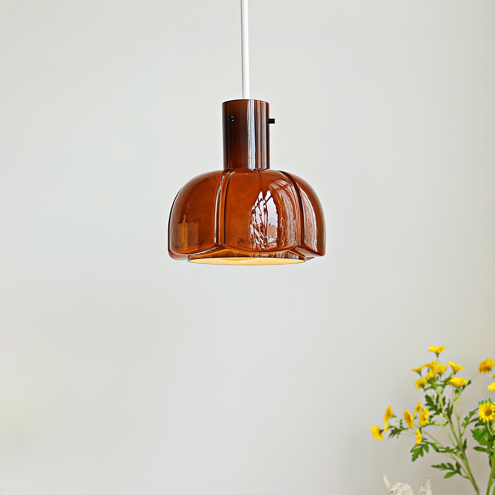 Zentara Glass Contemporary Pendant Light