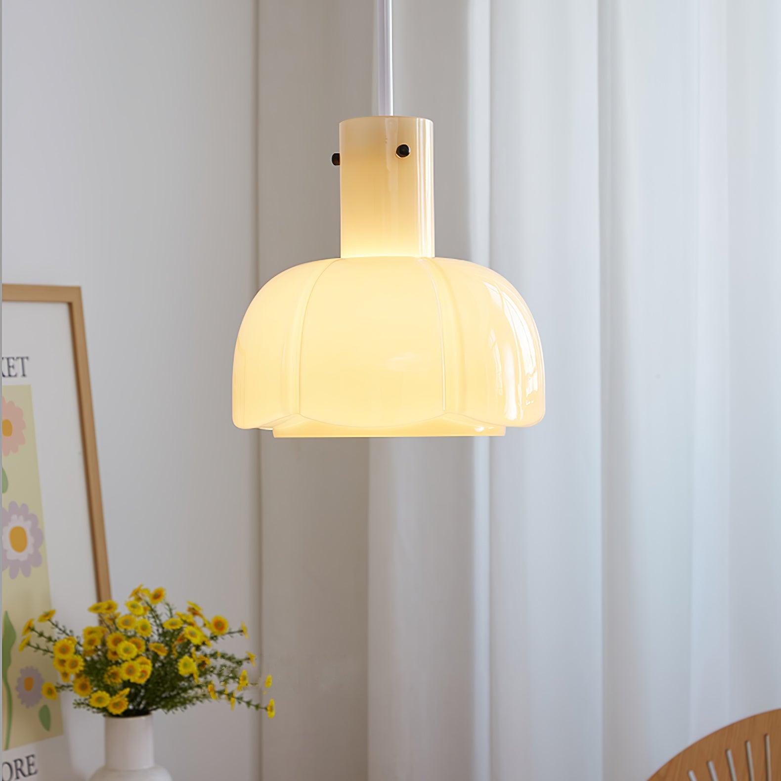 Zentara Glass Contemporary Pendant Light
