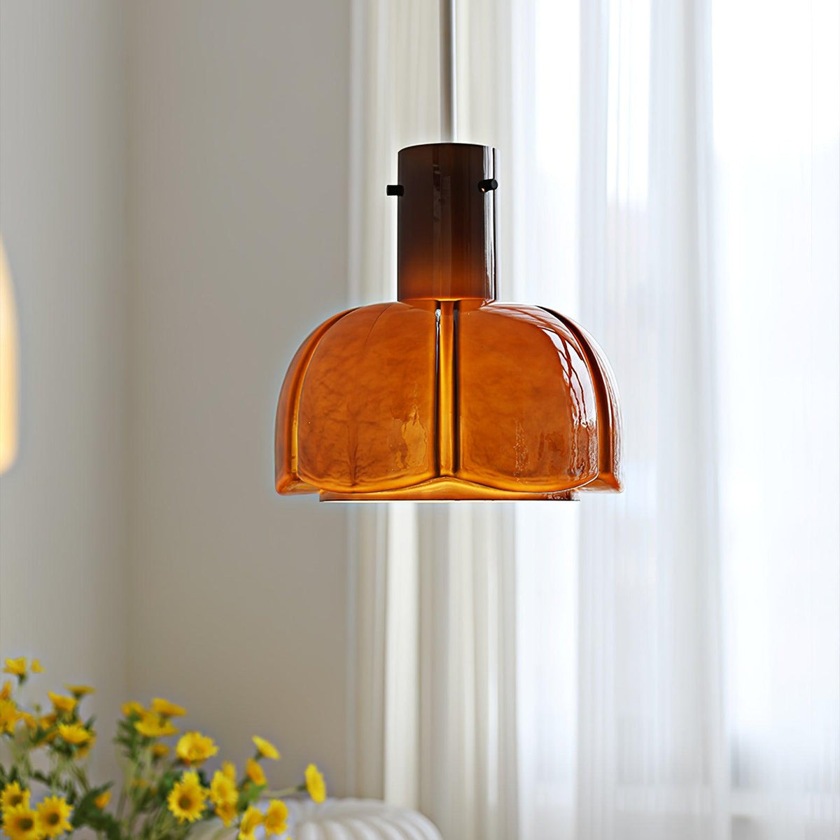 Zentara Glass Contemporary Pendant Light