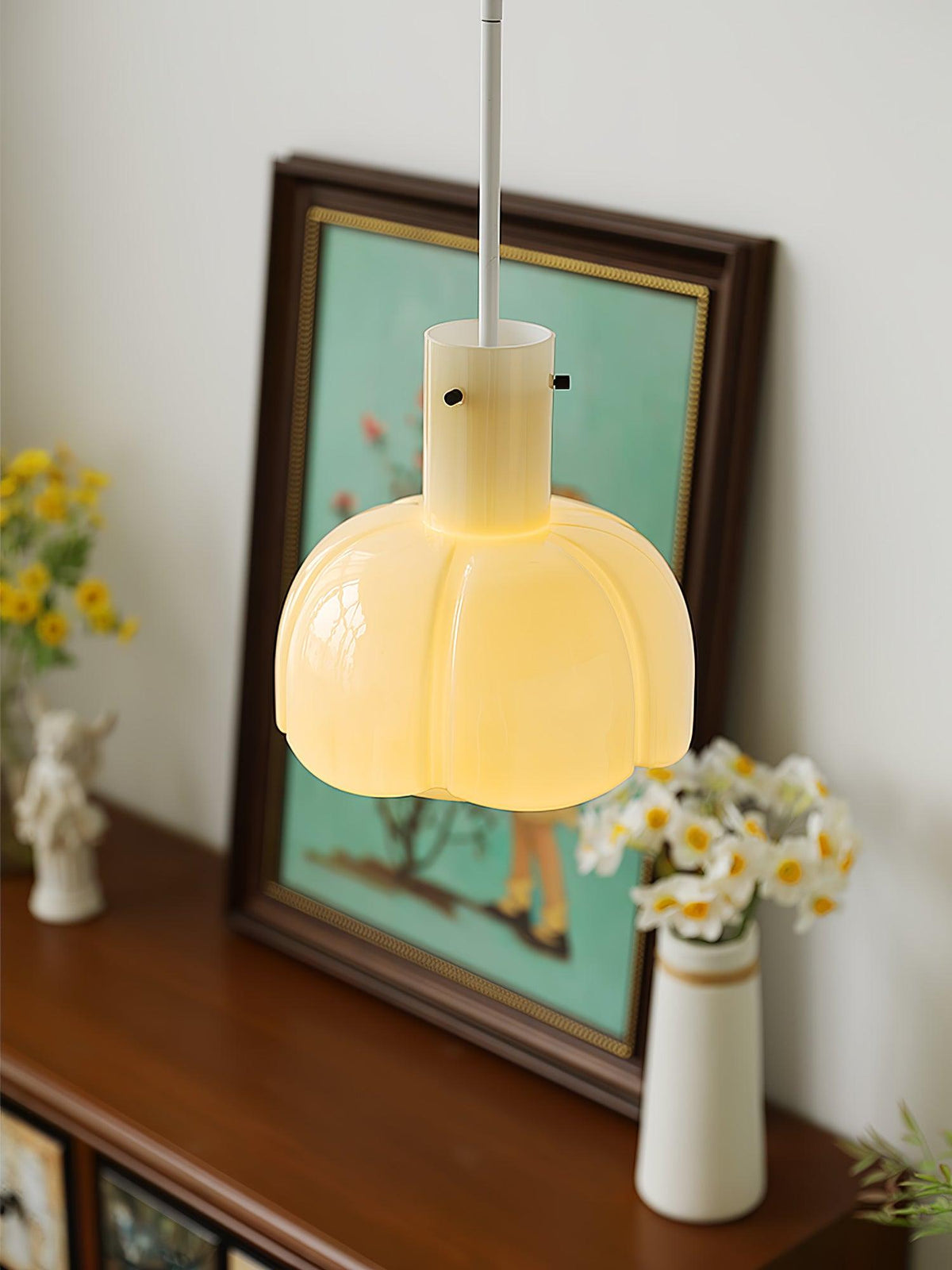 Zentara Glass Contemporary Pendant Light