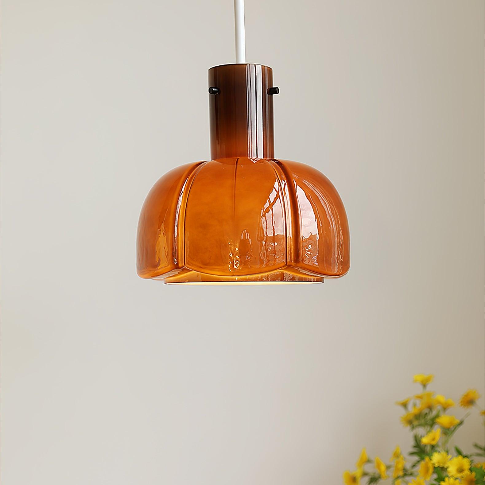 Zentara Glass Contemporary Pendant Light