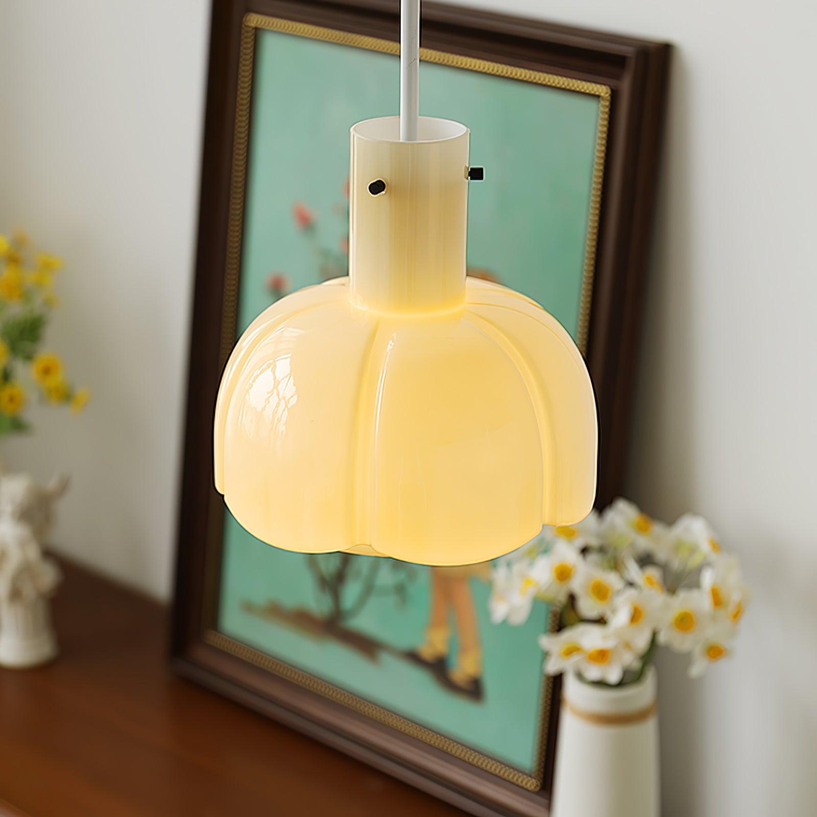 Zentara Glass Contemporary Pendant Light
