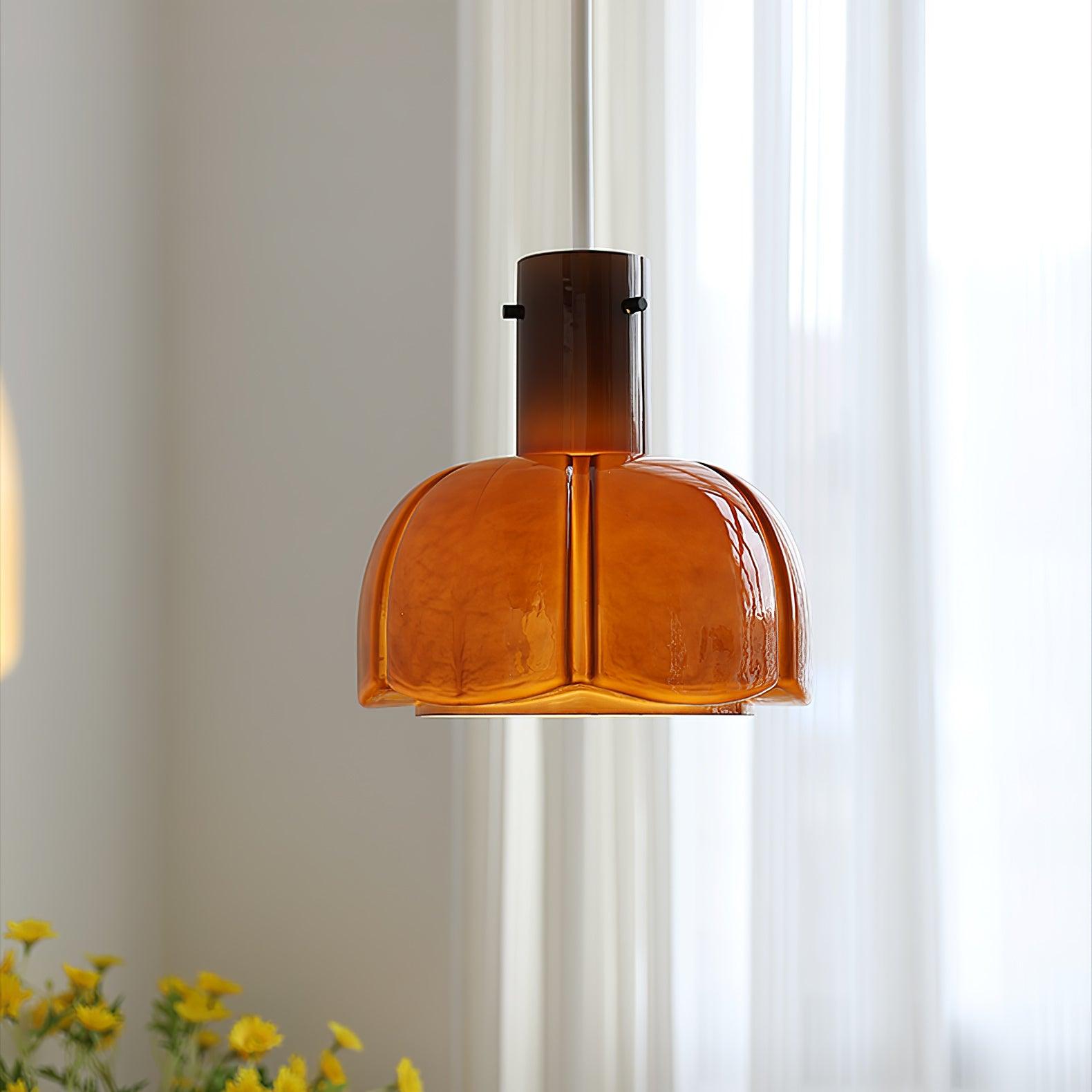Zentara Glass Contemporary Pendant Light