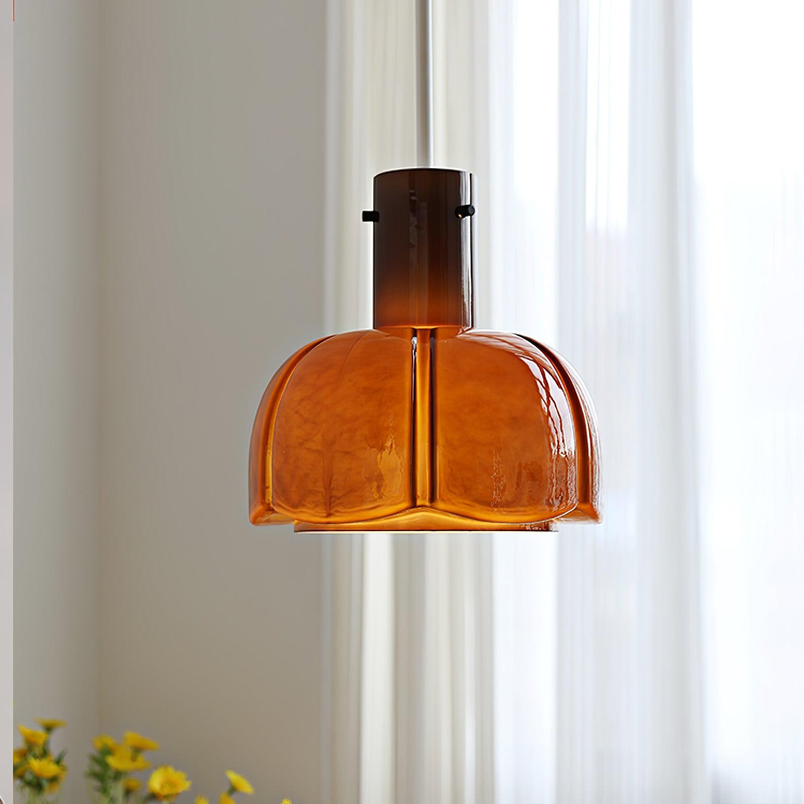 Zentara Glass Contemporary Pendant Light