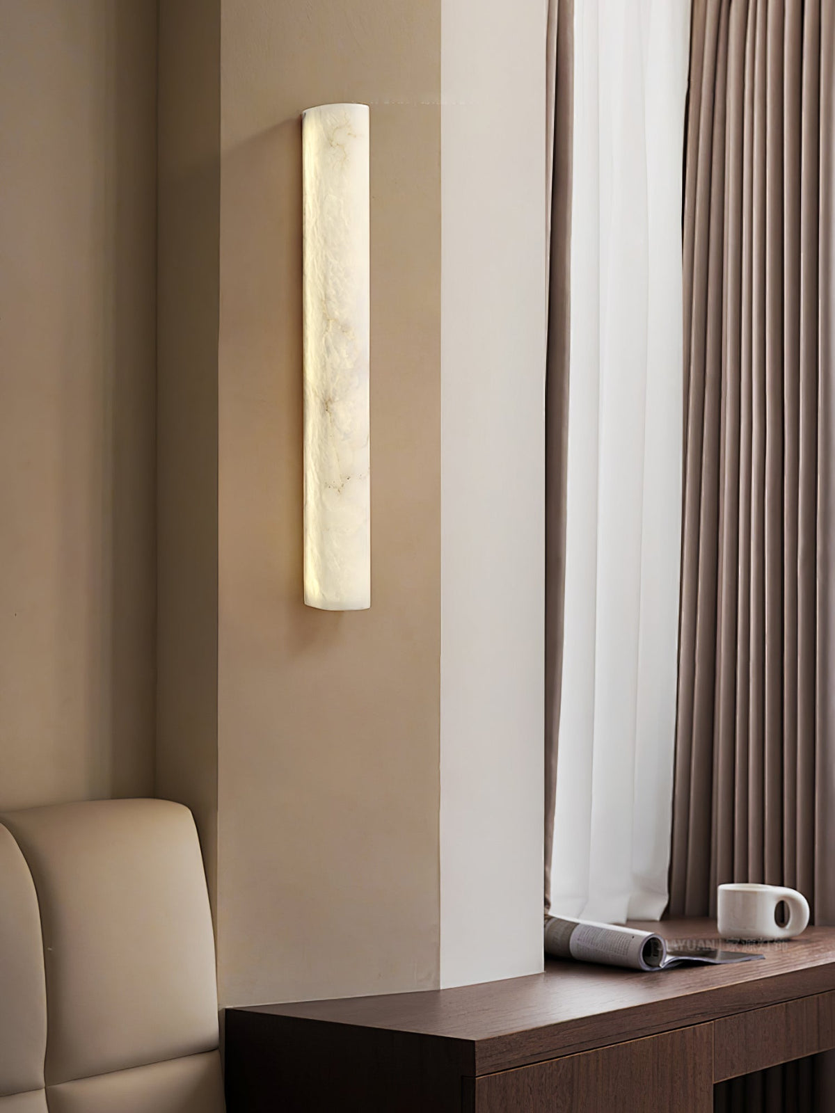 Veyaen Alabaster Wall Light