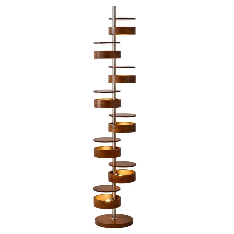 Lynix Wooden Floor Lamp