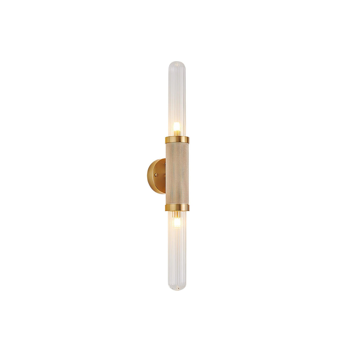 Alorira Nordic Art Column Glass Wall Sconce