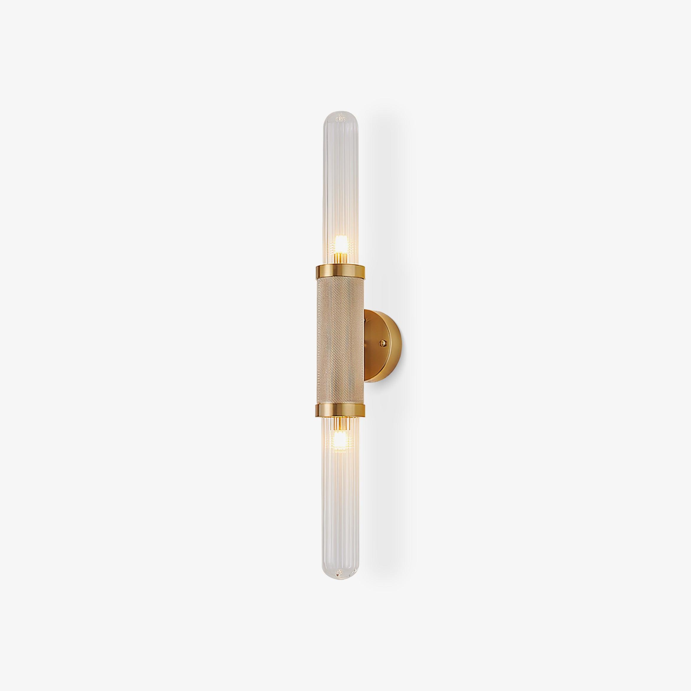 Alorira Nordic Art Column Glass Wall Sconce