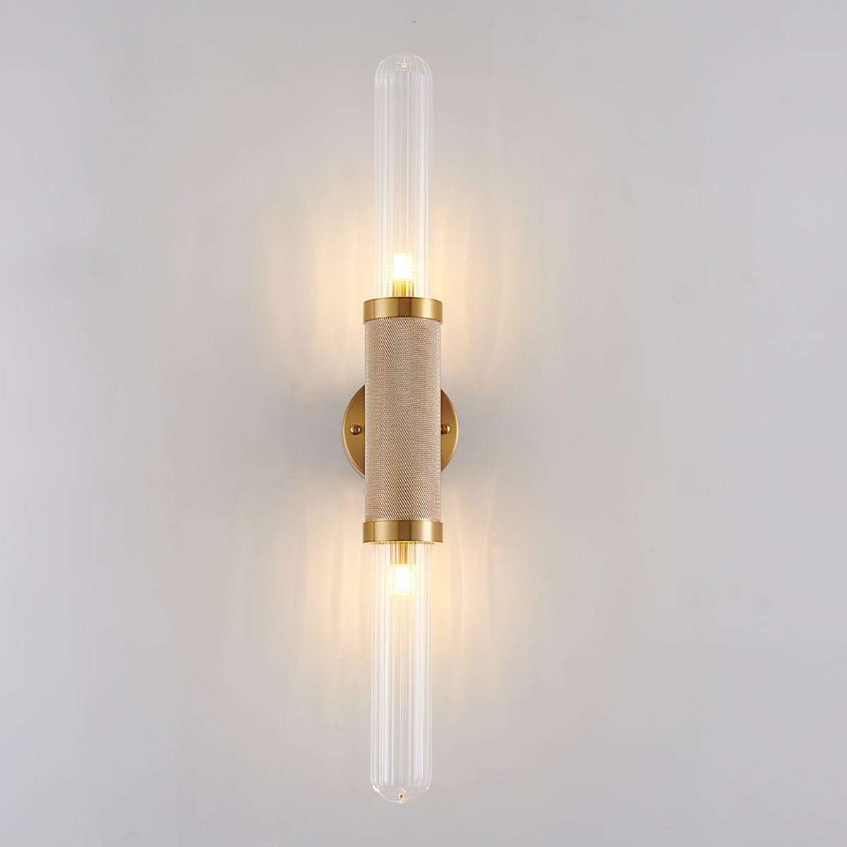 Alorira Nordic Art Column Glass Wall Sconce