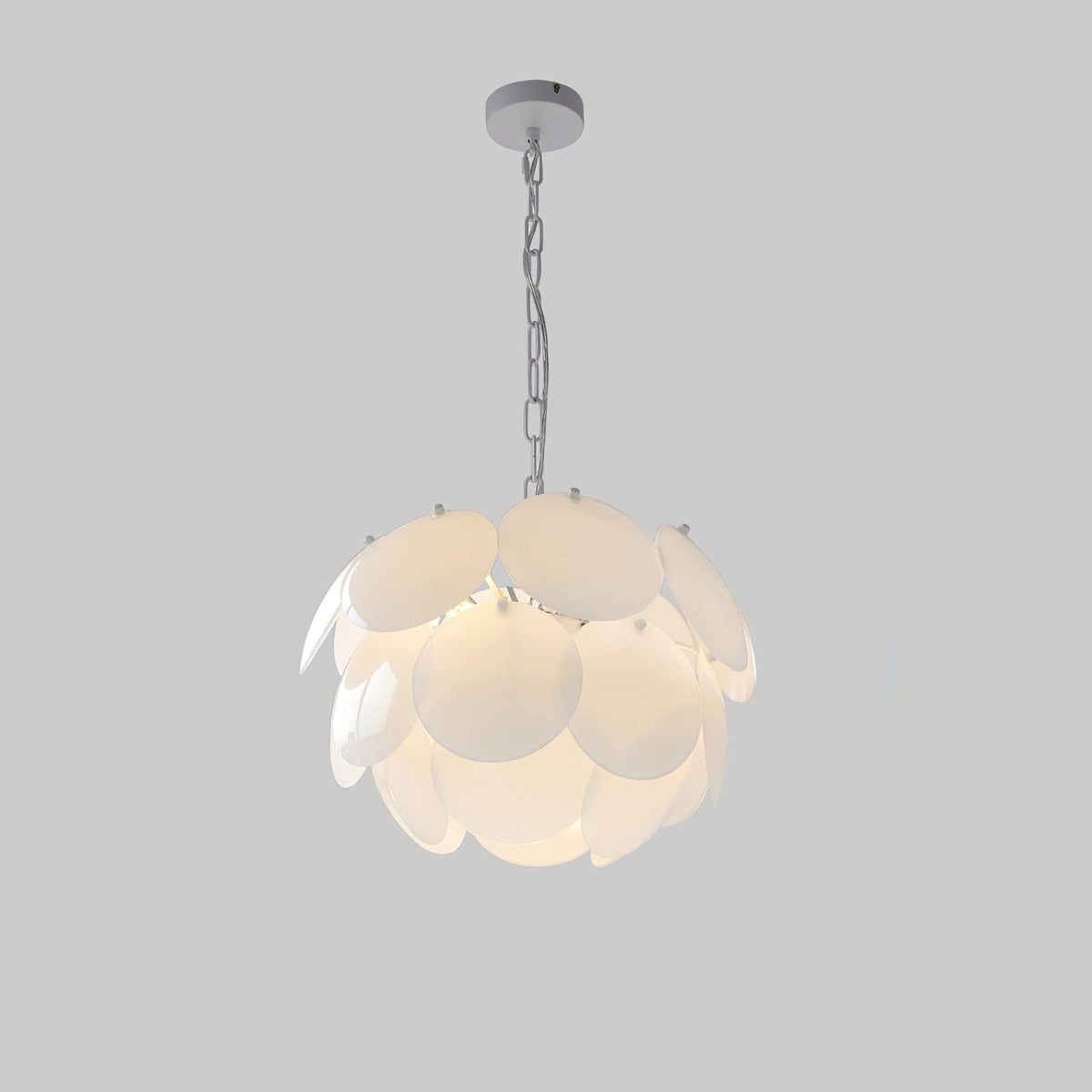 Sophia Minimalist Glass Chandelier