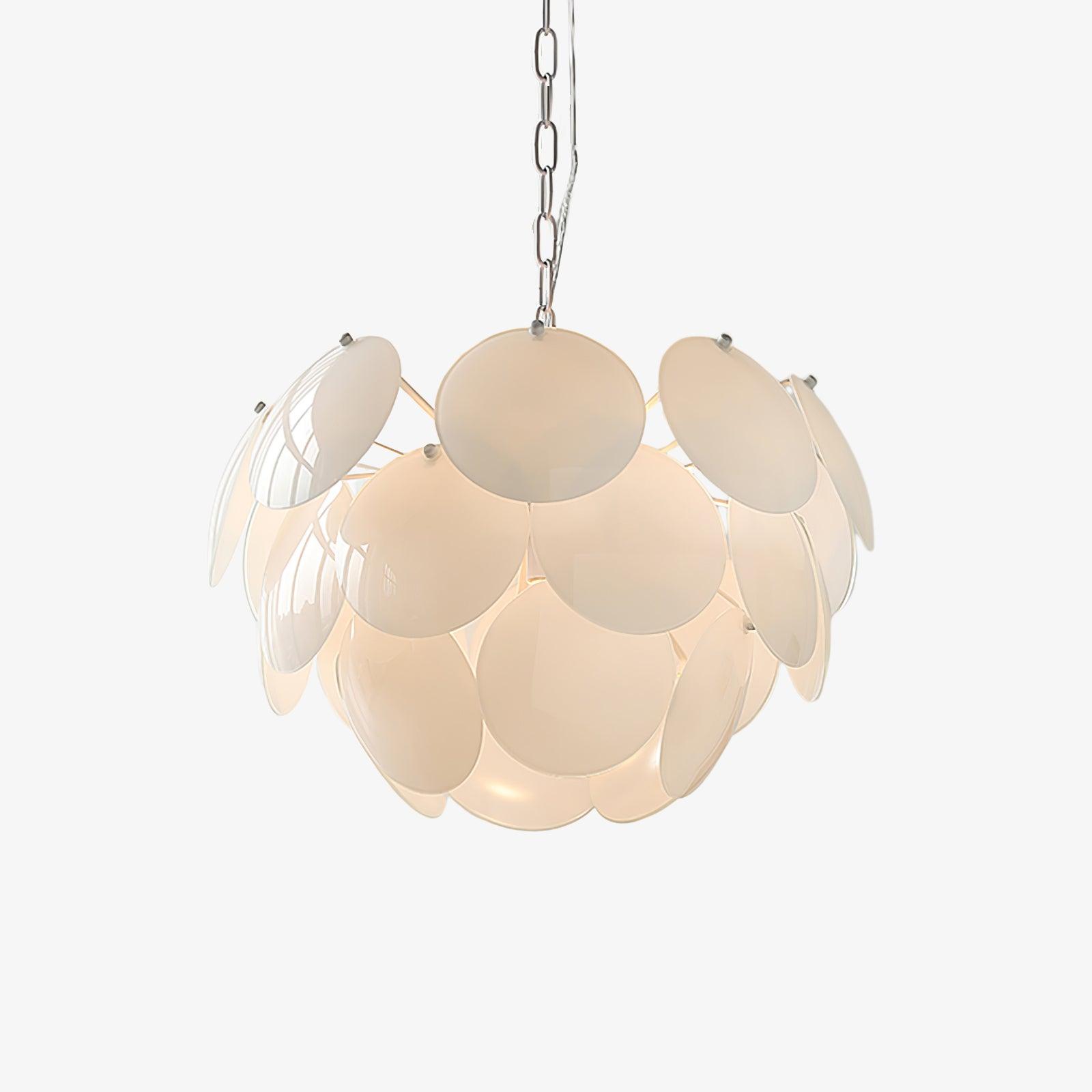 Sophia Minimalist Glass Chandelier