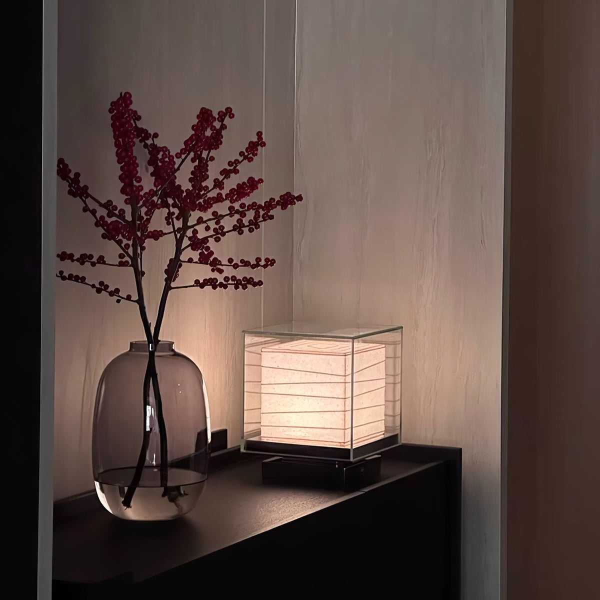 Pryn Cube Table Lamp