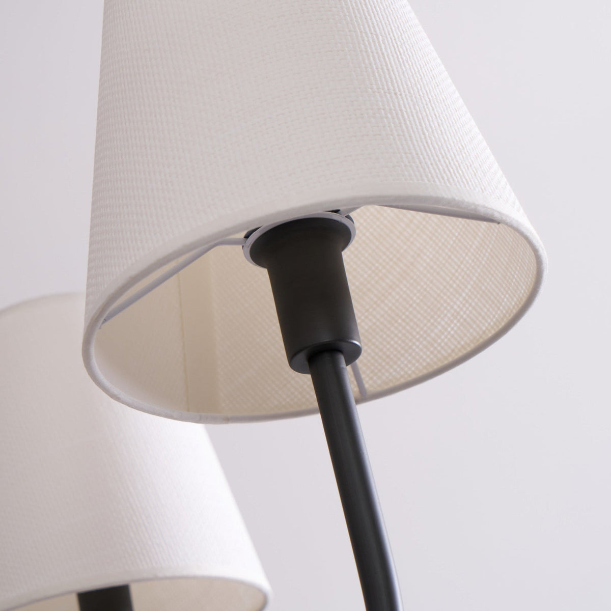 Aurvarira Lumos Classic Black Fabric Chandelier