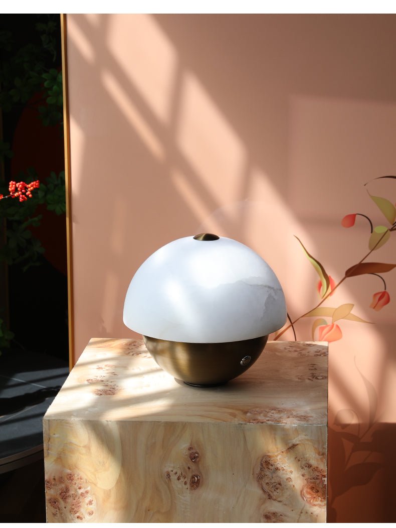 Crol Alabaster Mini Table Lamp