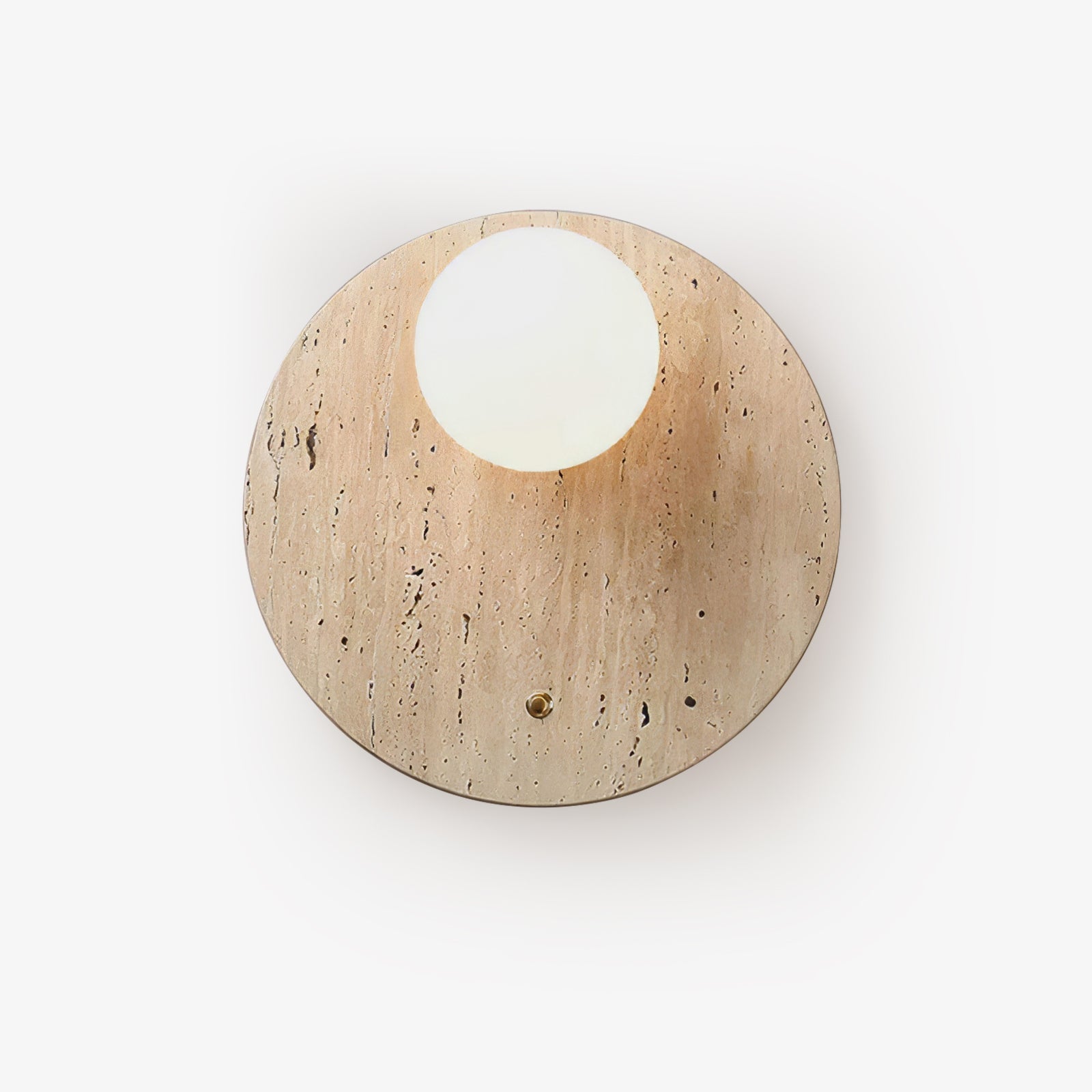 Syloryra Minimalist Travertine Wall Light - Neutral Decor
