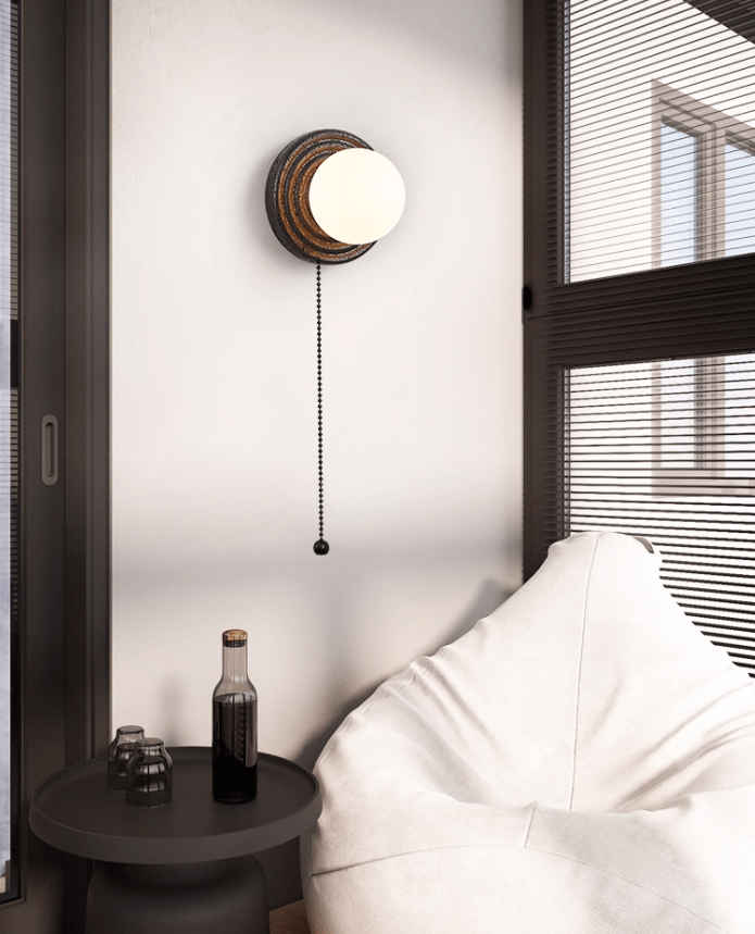 Mevx Travertine Wall Sconce / Ceiling Light